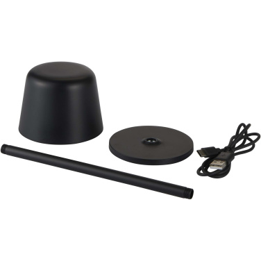 Logo trade corporate gifts picture of: Alya rechargeable dimmable table lamp with 3 light modes