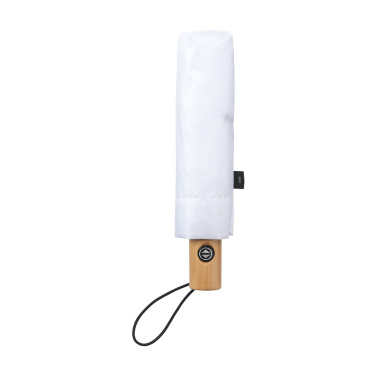 Logo trade advertising products picture of: Michigan foldable RCS RPET umbrella 21 inch