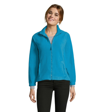 Logotrade corporate gifts photo of: NORTH WOMEN ZIPPED FLEECE