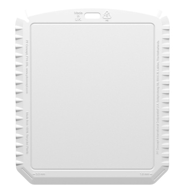 Logo trade advertising product photo of: Thrym rectangular recycled plastic ice scraper