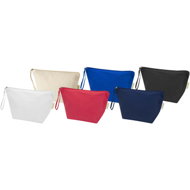 Logo trade business gift photo of: Odisha 180 g/m² OCS organic large accessory pouch 3L