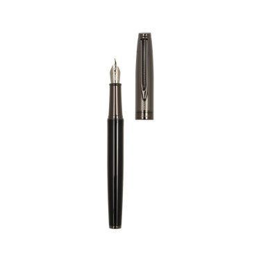 Logo trade promotional product photo of: Writing set with ballpoint pen and fountain pen ODETTE Pierre Cardin