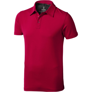 Logo trade business gifts image of: Markham short sleeve men's stretch polo