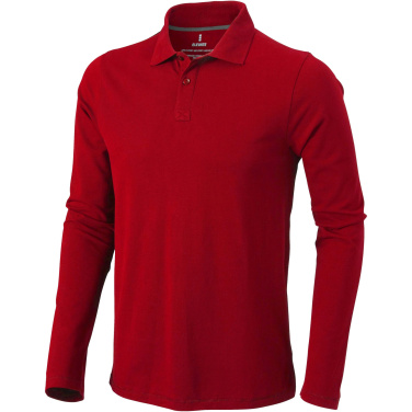 Logotrade promotional item picture of: Oakville long sleeve men's polo