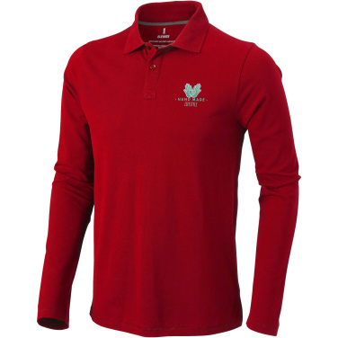 Logotrade corporate gift image of: Oakville long sleeve men's polo