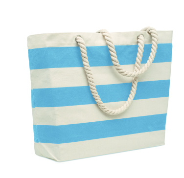 Logo trade promotional items image of: Cotton beach bag 220 gr/m²