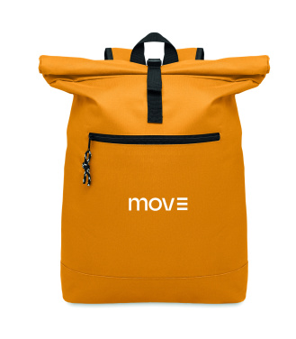 Logo trade promotional products picture of: 600Dpolyester rolltop backpack