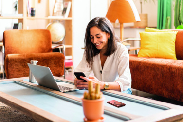 Logo trade promotional items image of: Wireless charger power bank