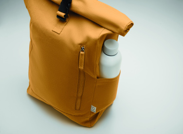 Logo trade advertising products image of: Roll top backpack 390 gr/m²