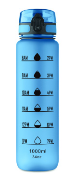 Logotrade corporate gift picture of: Sports water bottle RPET 1L