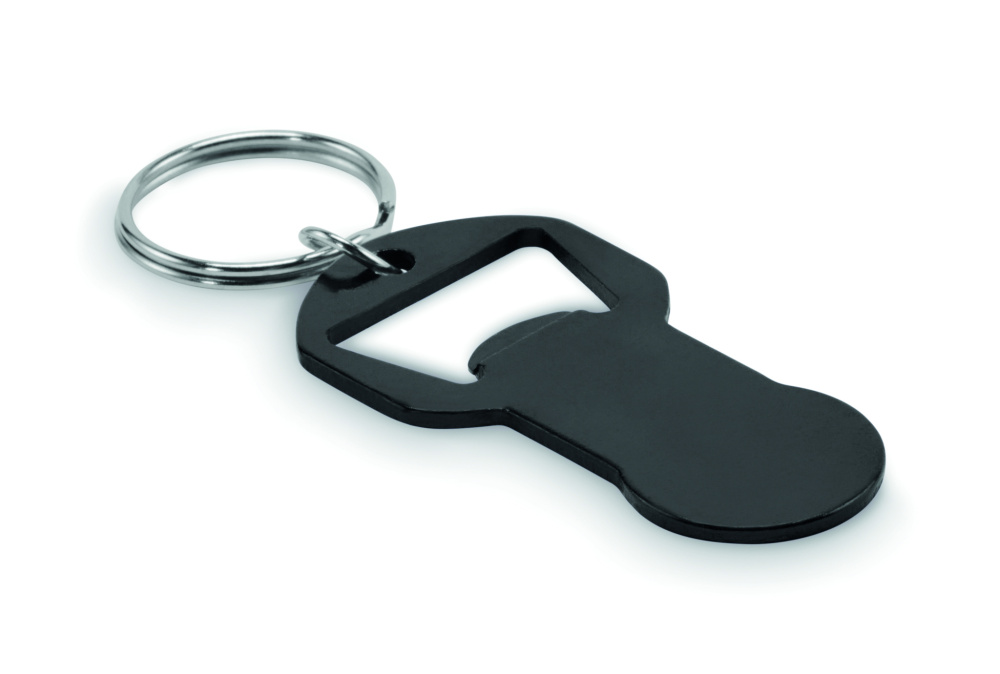Logo trade promotional item photo of: Recycled aluminium bottle opener