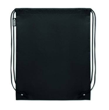 Logo trade promotional product photo of: Drawstring bag RPET non-woven