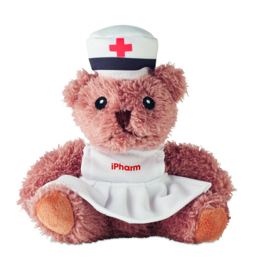 Logo trade advertising products picture of: Teddy bear plush nurse