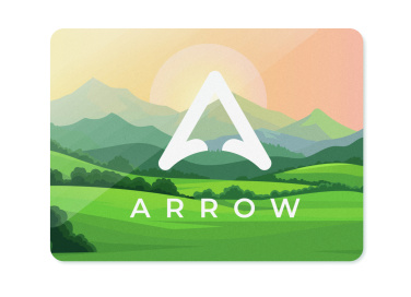 Logo trade promotional item photo of: Rectangular magnet in PVC