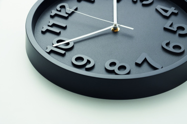 Logo trade promotional gifts picture of: Wall clock in PP