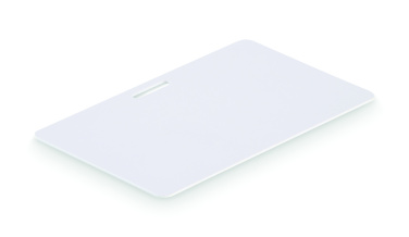 Logo trade promotional merchandise photo of: Lanyard badge 54 x 86mm