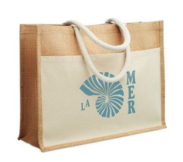 Logo trade advertising product photo of: Jute shopping bag