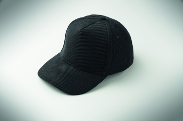 Logo trade promotional merchandise picture of: Corduroy 5 panel baseball cap