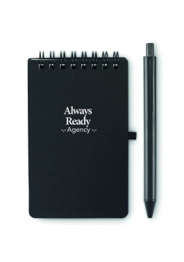 Logo trade promotional merchandise picture of: Water repellent notepad