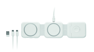Logo trade promotional products image of: Foldable charging station