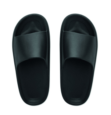Logo trade promotional giveaways image of: Unisex EVA sliders size 40/41