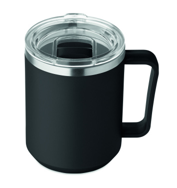 Logo trade business gift photo of: Double wall mug 400ml