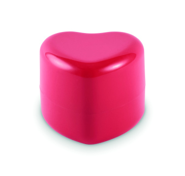 Logotrade promotional product picture of: Heart shape vegan lip balm