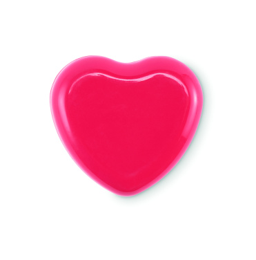 Logotrade promotional giveaway image of: Heart shape vegan lip balm