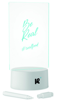 Logotrade business gift image of: Light-up LED memo board