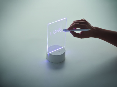 Logotrade business gift image of: Light-up LED memo board