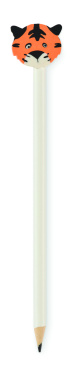 Logotrade promotional merchandise image of: Wooden pencil in animal shape