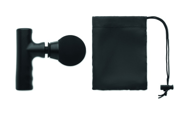 Logo trade promotional giveaways image of: Massage gun in ABS