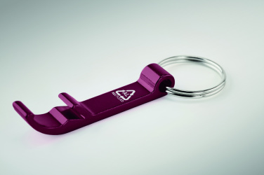 Logo trade promotional products image of: Recycled aluminium key ring Nokia
