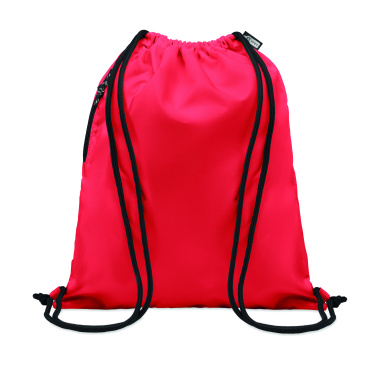 Logotrade business gift image of: Large drawstring bag 300D RPET
