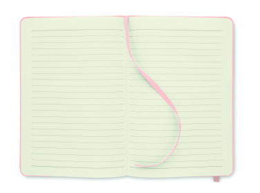 Logo trade business gifts image of: A5 RPET notebook 80 lined
