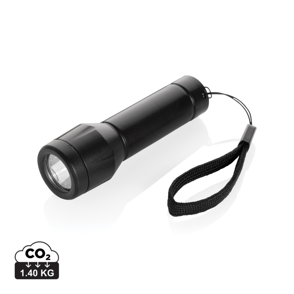 Logotrade promotional product picture of: Flara RSC recycled plastic USB-rechargeable torch