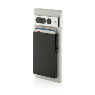Logotrade corporate gift picture of: Standard aluminium RFID magnetic phone cardholder