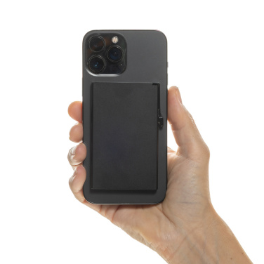 Logotrade advertising product image of: Standard aluminium RFID magnetic phone cardholder