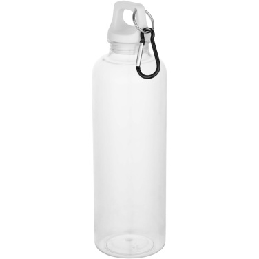 Logotrade promotional gift picture of: Oregon 750 ml RCS recycled plastic water bottle with carabiner