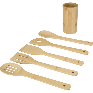 Logo trade promotional giveaway photo of: Tala bamboo kitchen tool set