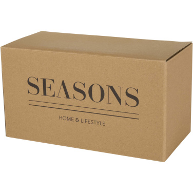 Logo trade promotional giveaways image of: Male wooden serving tray and glass cups set