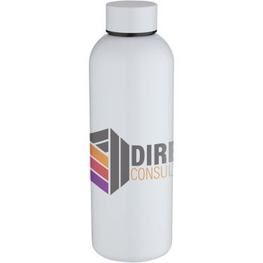 Logotrade promotional item image of: Spring 750 ml sublimation RCS recycled single wall stainless steel water bottle