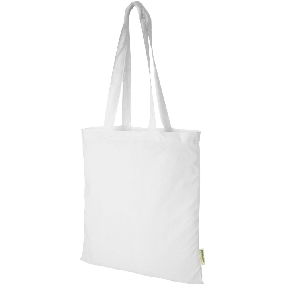 Logo trade promotional giveaway photo of: Odisha 140 g/m² OCS organic tote bag 7L