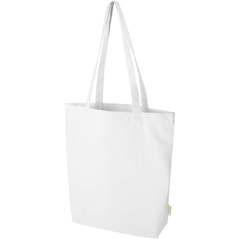 Logo trade promotional items picture of: Odisha 270 g/m² OCS organic tote bag 10L