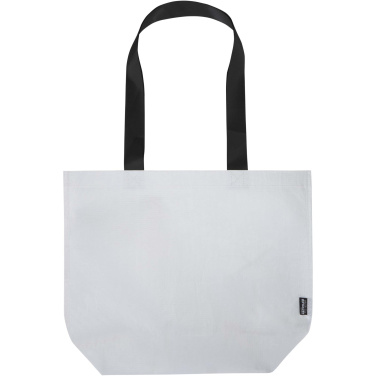 Logo trade promotional giveaway photo of: Duo GRS recycled double-laminated tote bag 18L