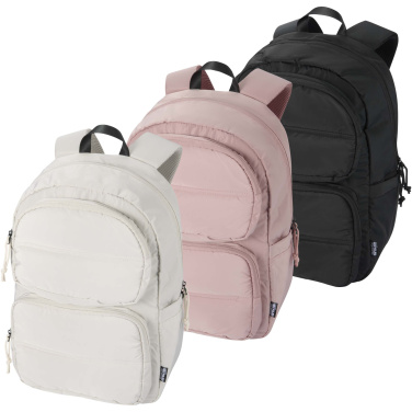 Logotrade advertising products photo of: Puffer 15.6" GRS recycled laptop backpack 18L