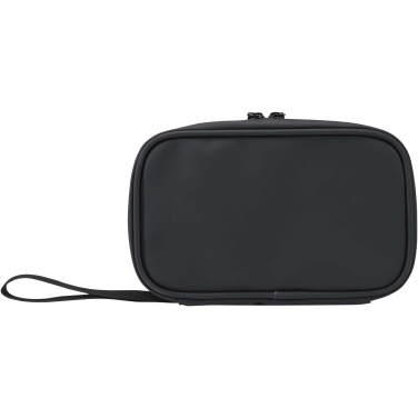 Logo trade promotional gifts picture of: Resi Plus GRS recycled tech pouch 1L