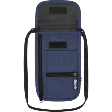Logotrade promotional item picture of: Ross GRS recycled smart travel pouch