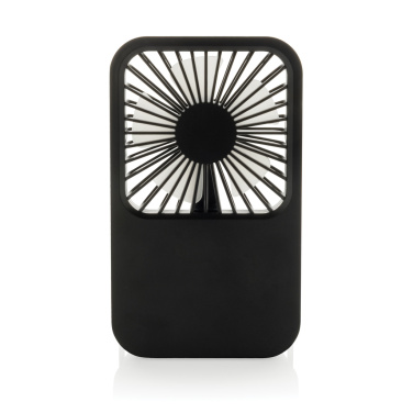 Logotrade promotional merchandise image of: Aervina RCS recycled plastic re-chargeable desk fan