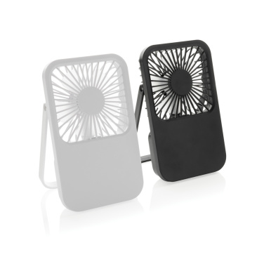 Logotrade promotional giveaway image of: Aervina RCS recycled plastic re-chargeable desk fan